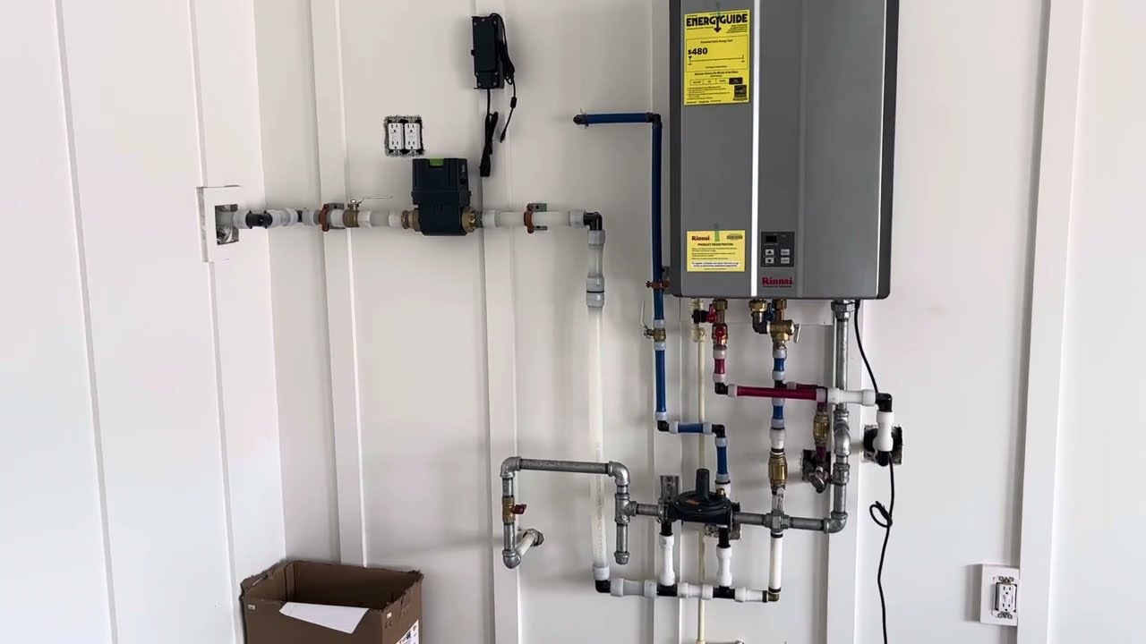 Tankless Water Heater Installation in Nadine